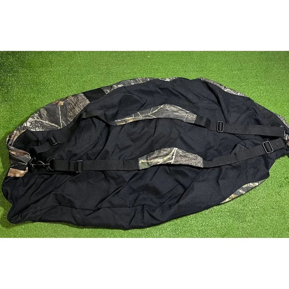 Vintage‎ Y2K Mossy Oak Break Up Duffle Bag XXL HUGE rucksack Backpack 46X25